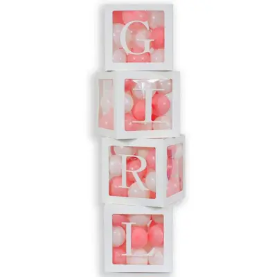 Ballongboxar Girl 35 cm