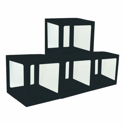 Ballongboxar Svart - 4-pack