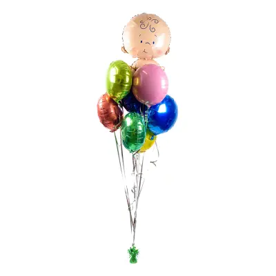 Ballongbukett Babyshower