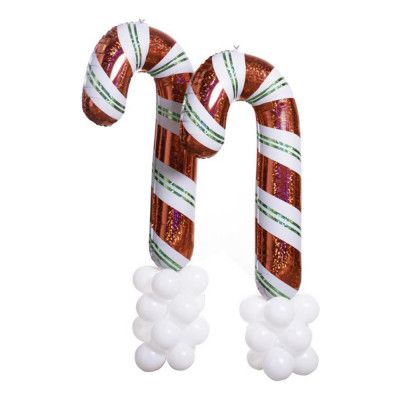 Ballongbukett Candy Cane X-mas
