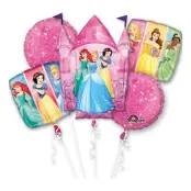 Ballongbukett Disneyprinsessor - 5-pack