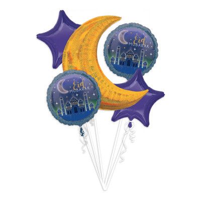 Ballongbukett Eid Mubarak