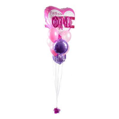 Ballongbukett Fun To Be One Girl