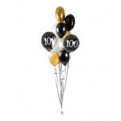 Ballongbukett Happy Birthday Sparkling 100