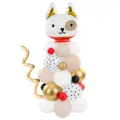 Ballongbukett Hund 83x155cm