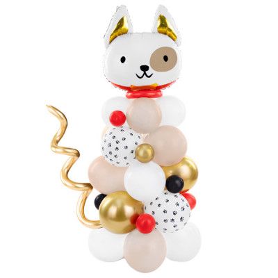 Ballongbukett Hund 83x155cm