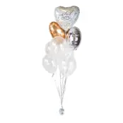 Ballongbukett Just Married