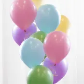 Ballongbukett Pastel