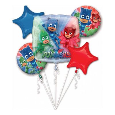 Ballongbukett Pyjamashjältarna