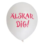 Ballonger Älskar Dig - 6-pack