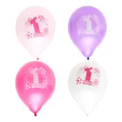 Ballonger 1-årskalas Rosa