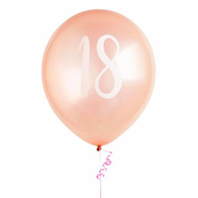 Ballonger 18 Roséguld - 5-pack