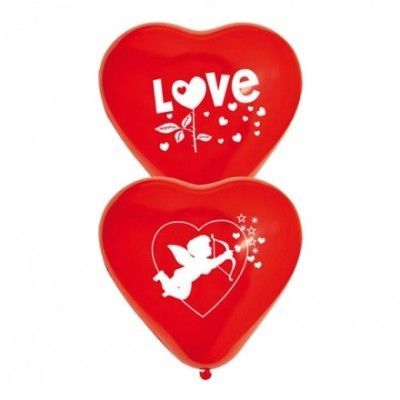 Ballonger Alla Hjärtans Dag - 10-pack