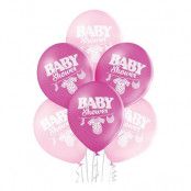 Ballonger Baby Shower Girl - 6-pack