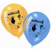 Ballonger Barbapapa flerfärgade 6-pack