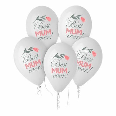 Ballonger Best Mum Ever - 5-pack