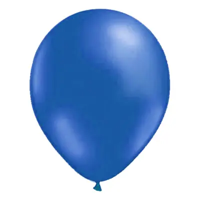 Ballonger Blå Metallic - 100-pack