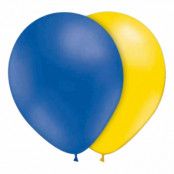 Ballonger Blå/Gula - 50-pack