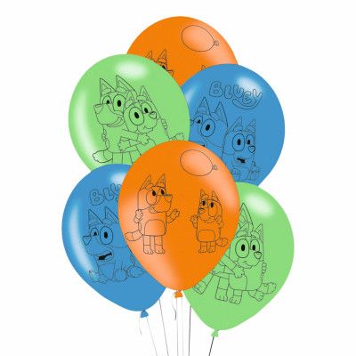 Ballonger Bluey - 6-pack