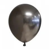 Ballonger Chrome Grå 10-pack