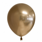 Ballonger Chrome Guld 10-pack