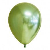 Ballonger Chrome Ljusgrön 10-pack