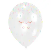 Konfettiballonger Crazy Cake - 6-pack