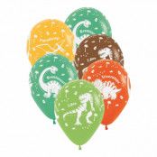 Ballonger Dinosaurie - 6-pack