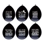 Ballonger Drinkcitat - 6-pack