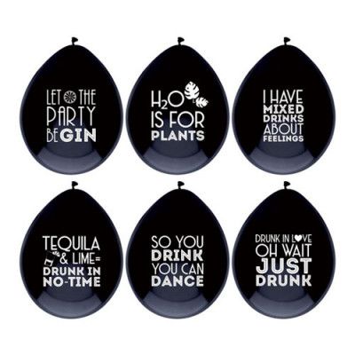 Ballonger Drinkcitat - 6-pack