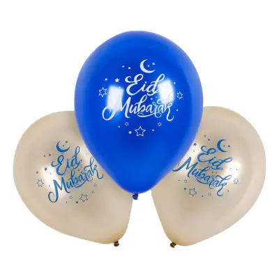 Ballonger Eid Mubarak - 6-pack