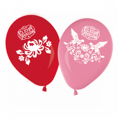 Ballonger Elena från Avalor 8-pack
