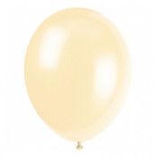 Ballonger Elfenben - 10-pack