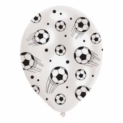 Ballonger Fotboll - 6-pack