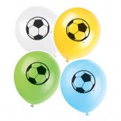 Ballonger Fotboll Flerfärgade - 8-pack