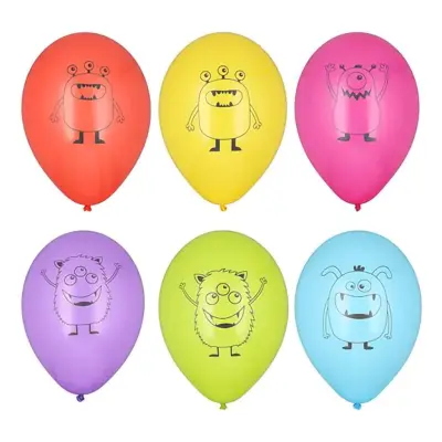 Ballonger Funny Monsters - 6-pack