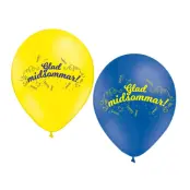 Ballonger Glad Midsommar - 10-pack