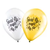 Ballonger Gott Nytt År! - 10-pack