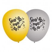 Ballonger Gott Nytt År! - 10-pack