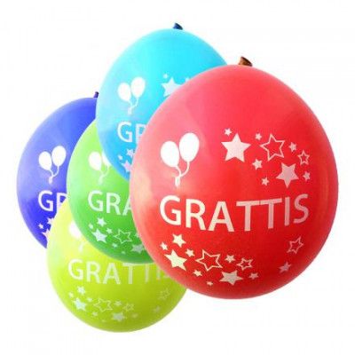 Ballonger GRATTIS med Stjärnor