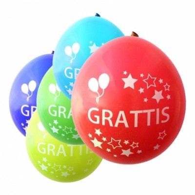 Ballonger GRATTIS med Stjärnor
