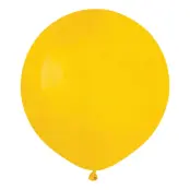 Ballonger Gula Runda Stora - 25-pack