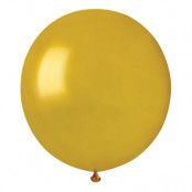 Ballonger Guld Runda Stora - 50-pack