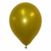 Ballonger Guldmetallic - 10-pack
