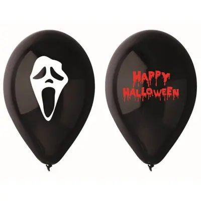 Ballonger Halloween Läskigt Motiv 5-pack