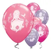Ballonger Happy Birthday Sofia Den Första - 25-pack