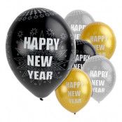 Ballonger Happy New Year Metallic