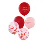 Ballonger Happy Valentines Day - 5-pack