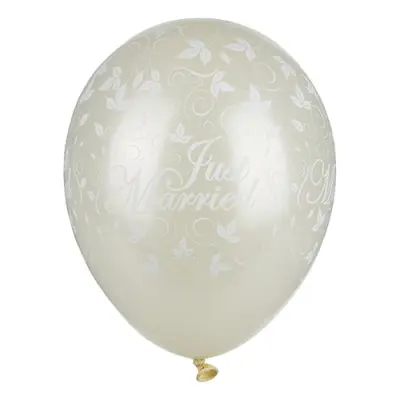 Ballonger Just Married - Elfenben