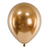 Ballonger Krom Guld - 50-pack